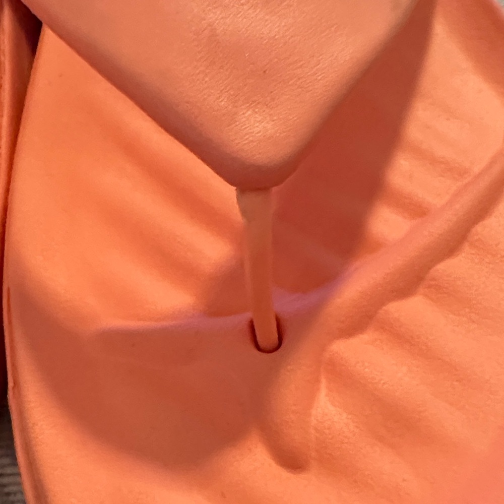 CROCS Women’s Coral Foam Flip Sandals - Picture 5 of 10